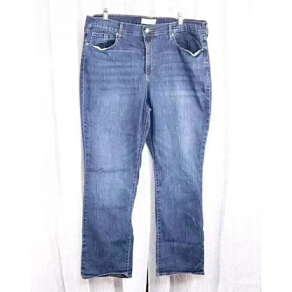 Women's Denizen by Levis Jeans High Rise Straight 38" x 28" - Picture 1 of 12
